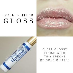 LipSense Gold Glitter Gloss